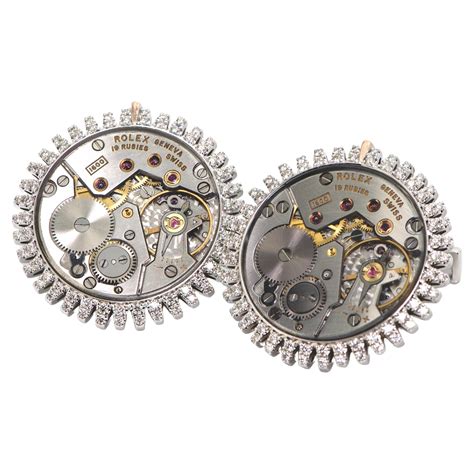 rolex watch cufflinks|rolex cufflinks original.